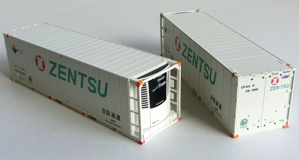 モデルアイコン 30ft コンテナ ZENTSU Ver.2を増備 | HOゲージの