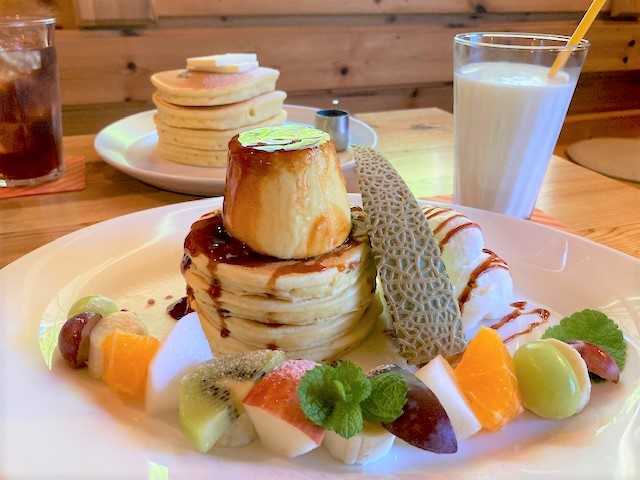 プリンアラモード パンケーキ ホテルハーヴェスト那須のブログ 楽天ブログ