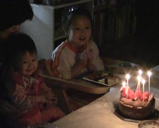 なっちゃん誕生日ケーキ１