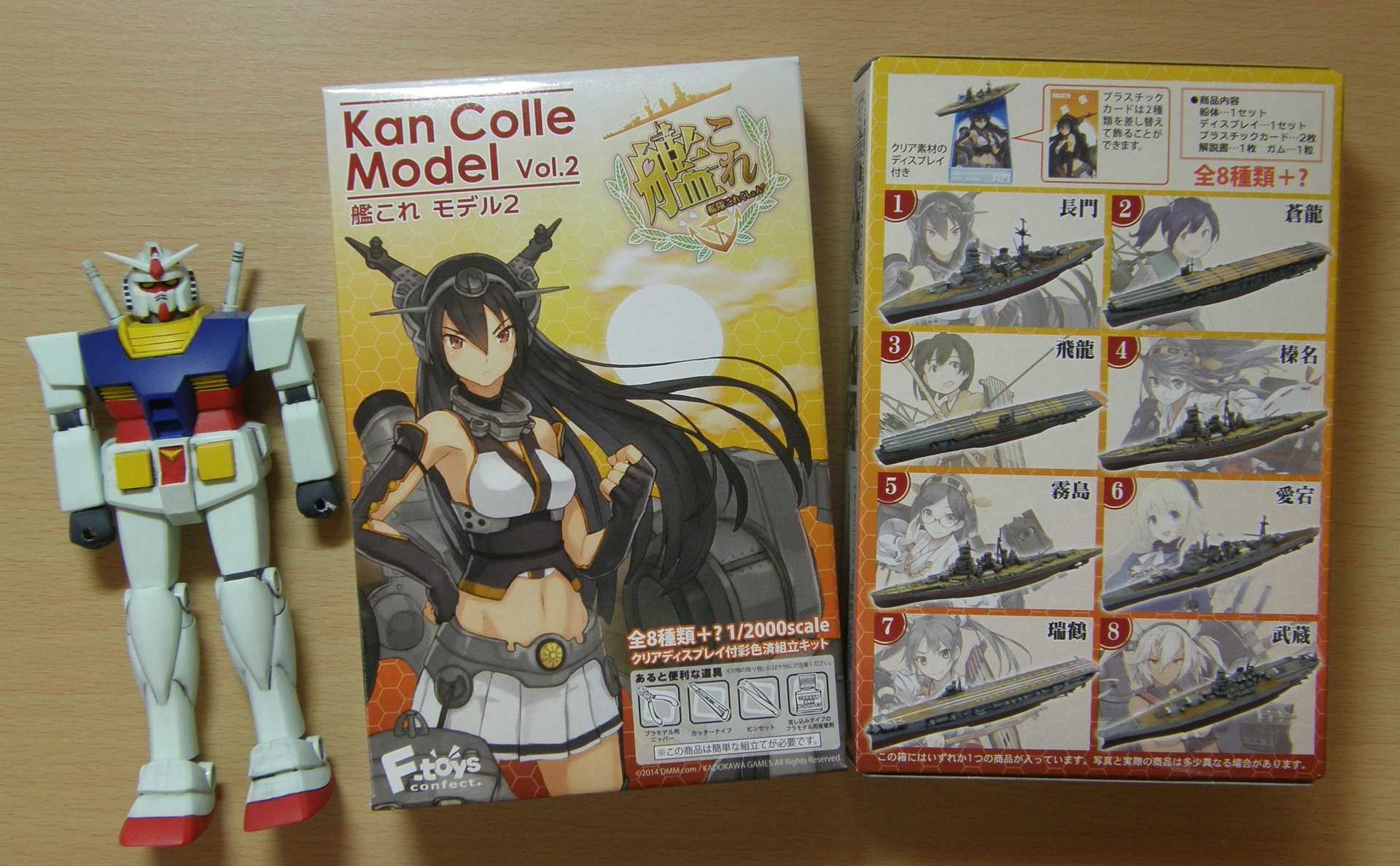 艦これモデルVol.2【食玩】 | なん・・・だと。 - 楽天ブログ
