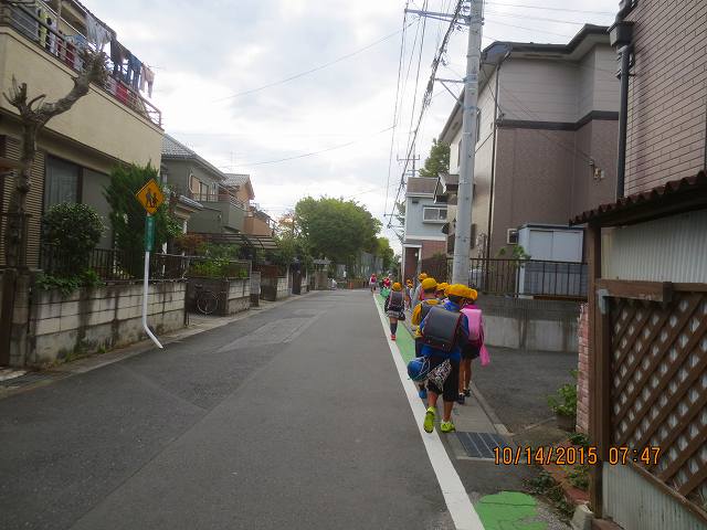 20151014大相模小学校交通安全オジサン０２