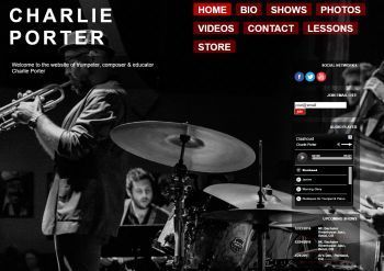 Welcome to the website of trumpeter, composer & educator Charlie Porter