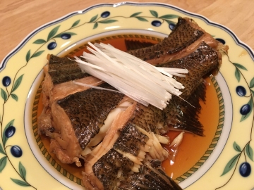 161001ヒラメの煮付け