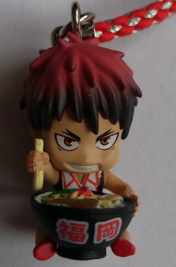 黒子のバスケご当地ストラップ　火神