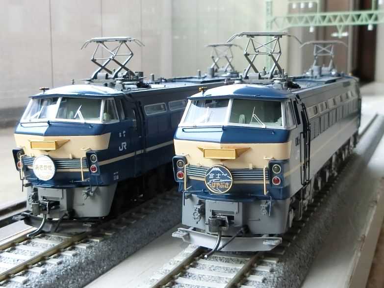 TOMIXのJR EF66特急牽引機PS22Bパンタ搭載車プレステ2台 | HOゲージの