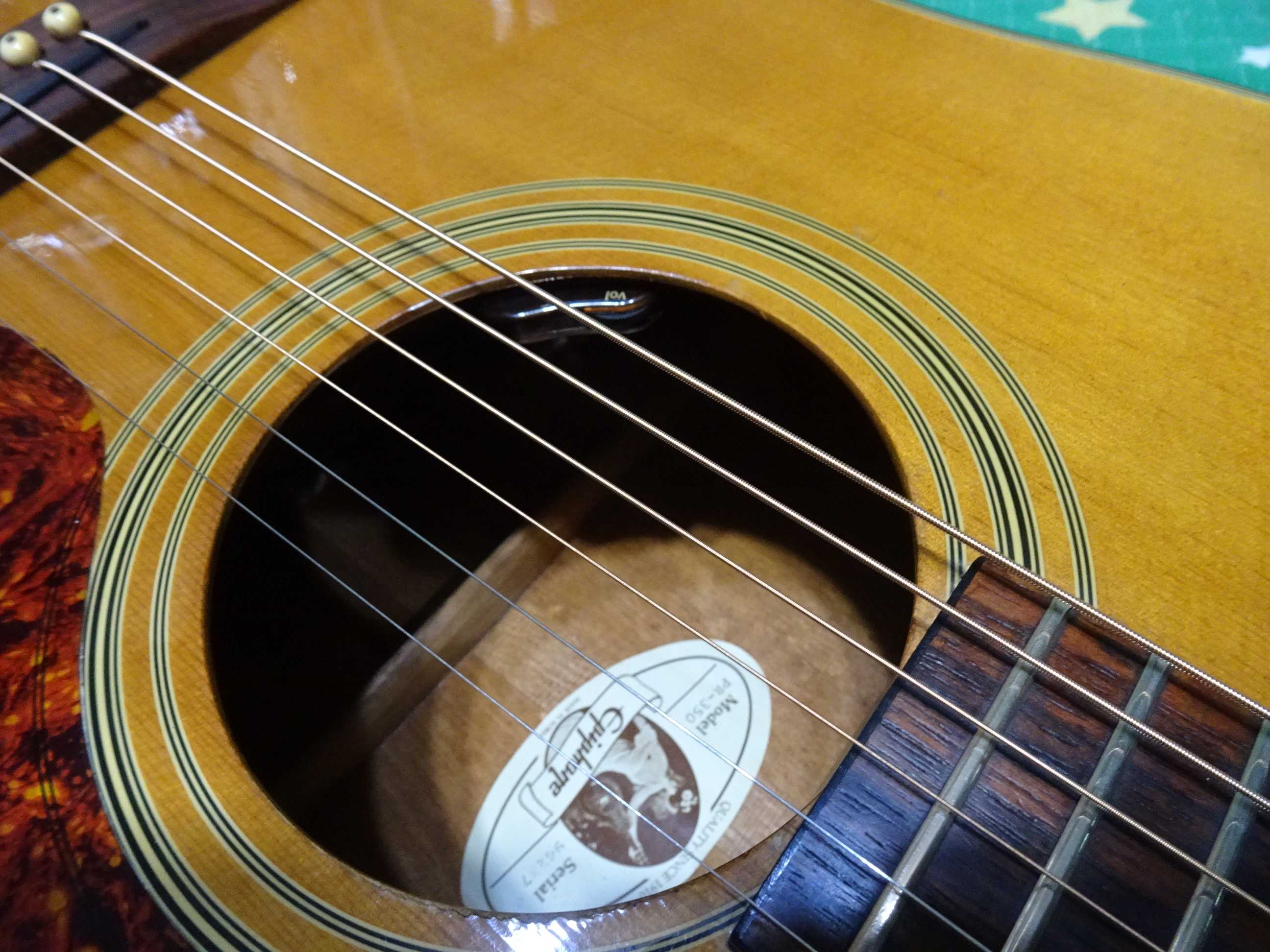 Epiphone PR350Sのリペアーのお話 その1 | 奥村健治