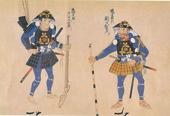 戦時の下級武士の服装（足軽・武家奉公人） | 山里栄樹の男物和装