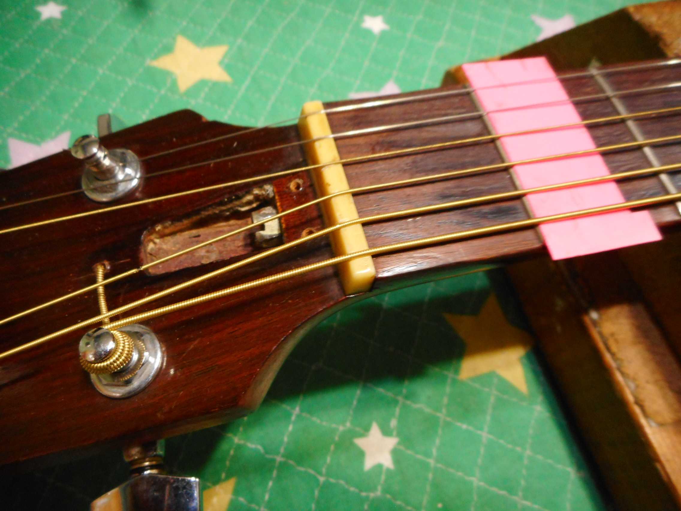 🌸YAMAHA FG-160 グリーンラベル セッティング | 青春のギター