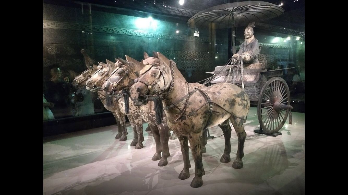 クアドリガ14:中国 始皇帝陵銅車馬(ネット美術旅行143) | 讃三堂