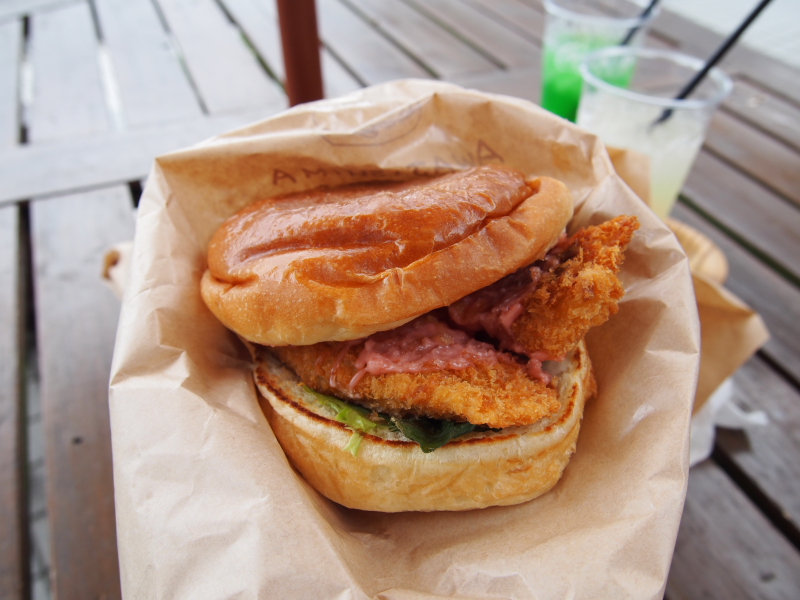 あわじ島鱧カツバーガー