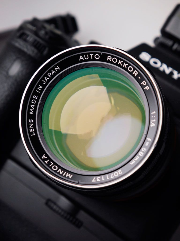 minolta AUTO ROKKOR-PF 58mm F1.4 | かめらぶろぐ - 楽天ブログ