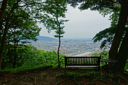 石割山から