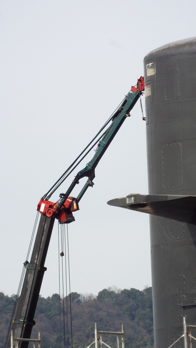 展示実物潜水艦