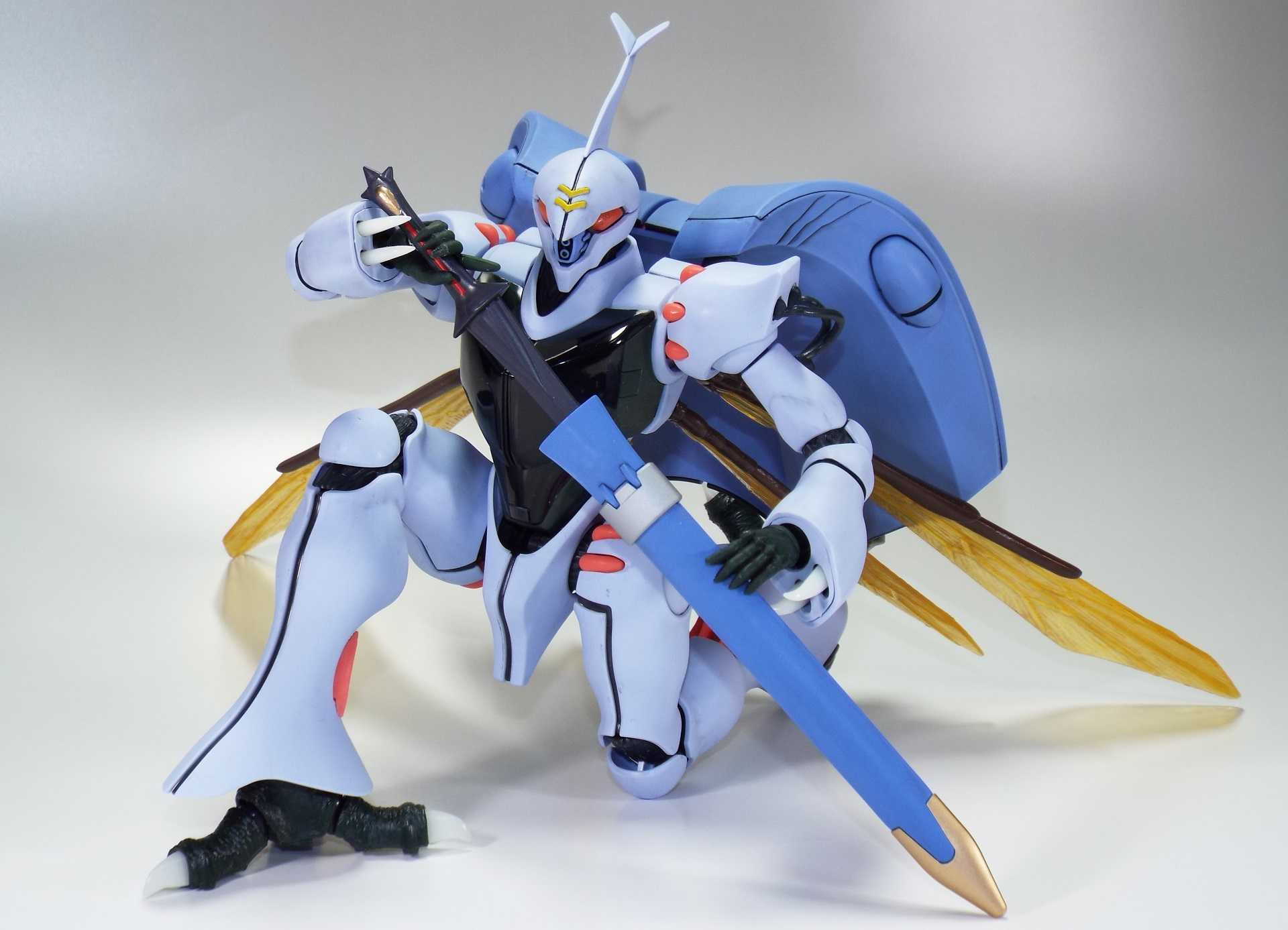 MG 1/48 ダンバイン＜前編：ランナー／内部フレーム／武装