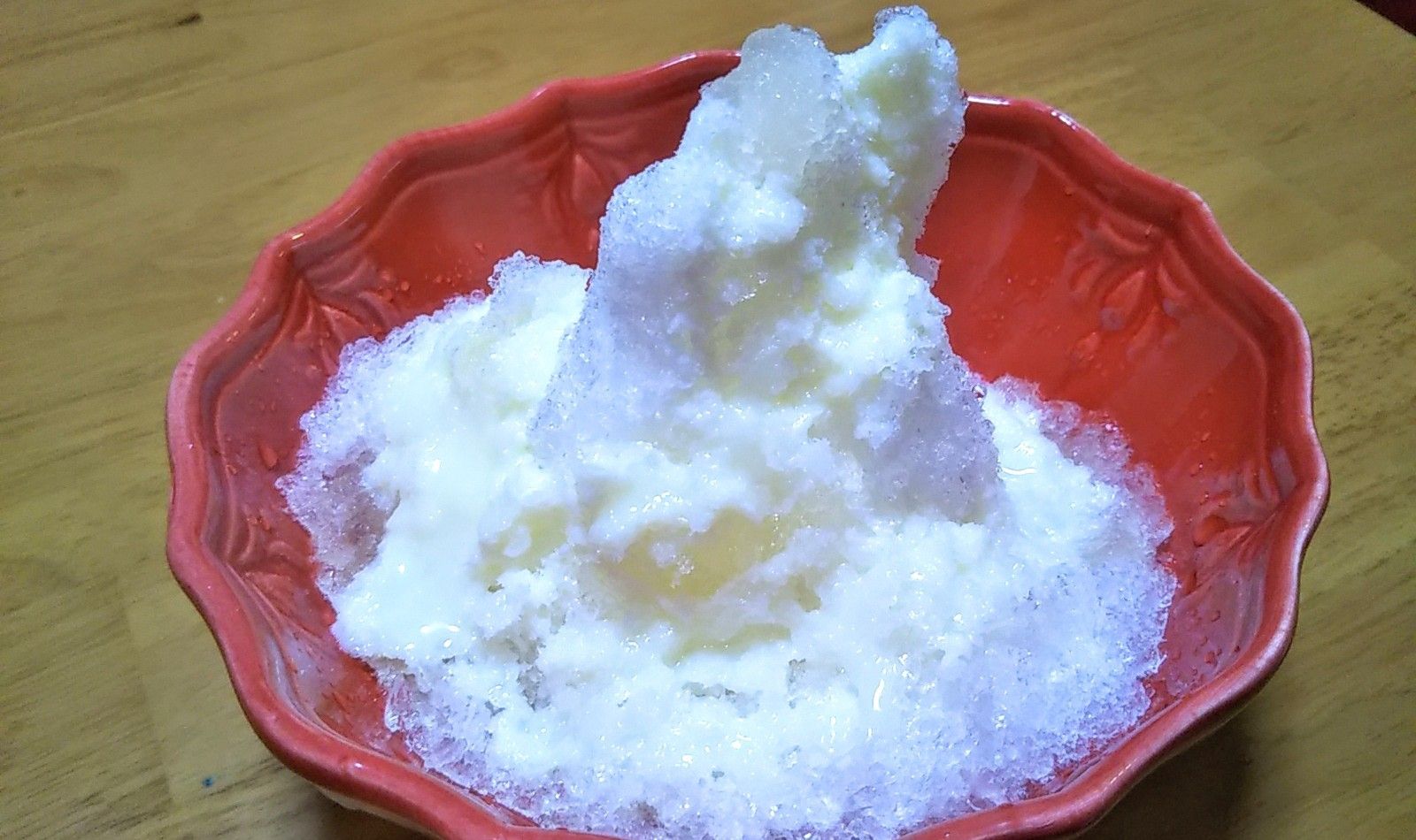 ダブルラムネかき氷 ライチかき氷 ラムネかき氷とバニラ カシスかき氷 ゆうのお料理日記 農業もやるよ ギフテッドの教育法も 楽天ブログ