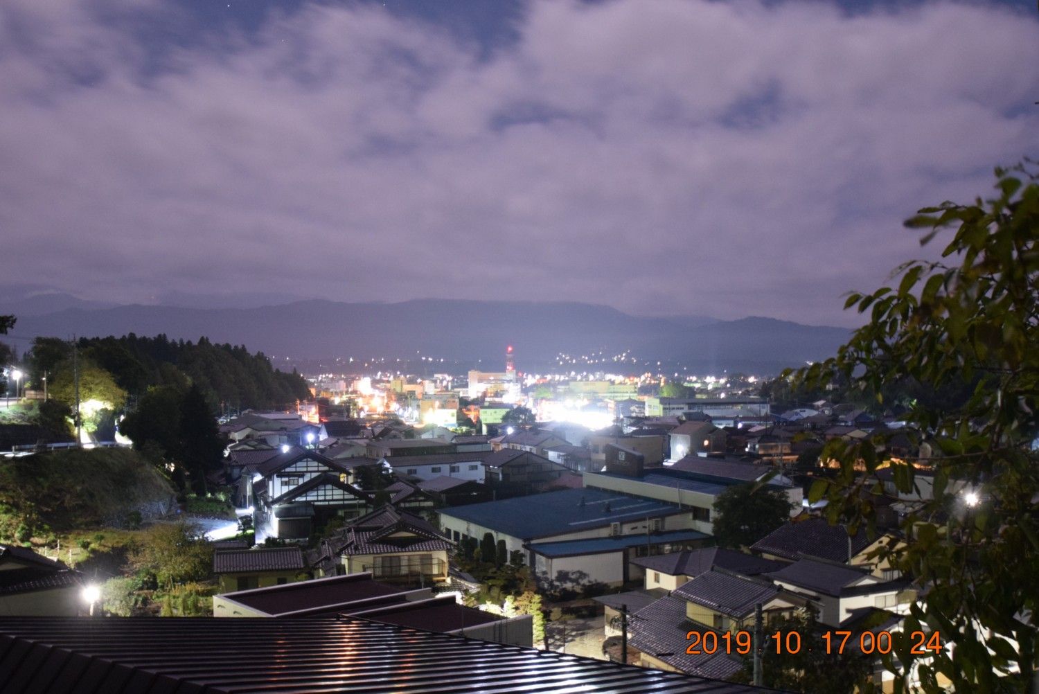 伊那市の夜景と星空を撮影してみた ２０１９年１０月１７日 ドローン空撮ハイキング 楽天ブログ