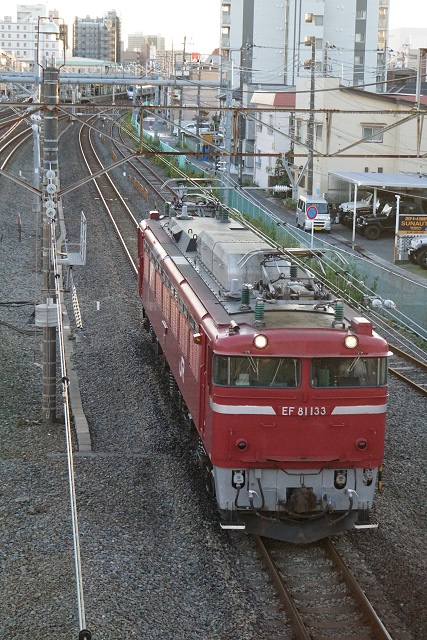 千代田線6000系 代走 & EF81 133牽引 水戸ホキ工臨7