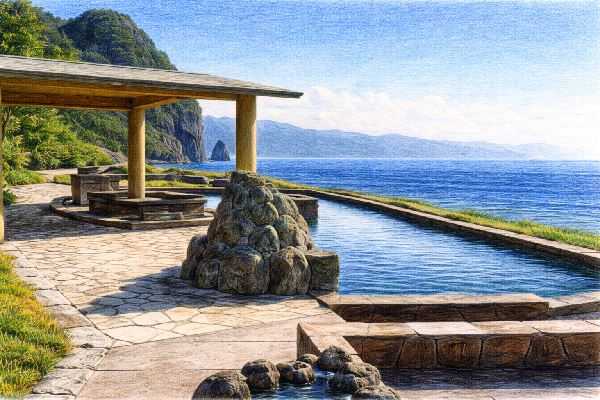 たまて箱温泉（風呂メンテナンス期間に撮影）