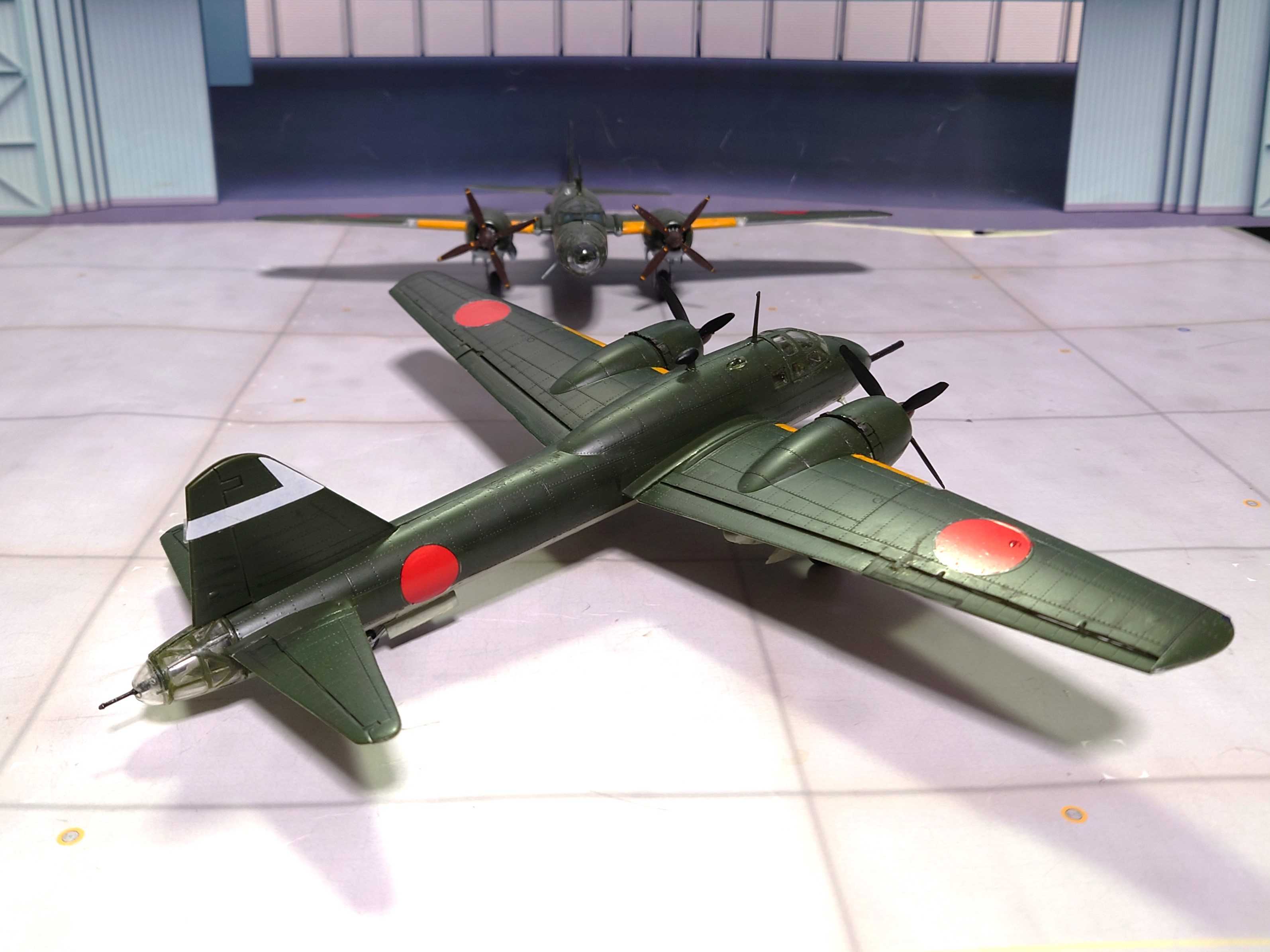 アリイ1/72三菱日本陸軍特殊防空試作戦闘機キ−109 | 牛乳雑巾