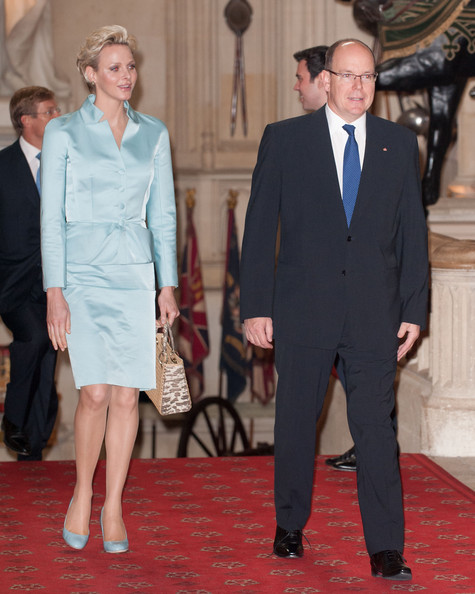 モナコ大公とシャーリーン妃