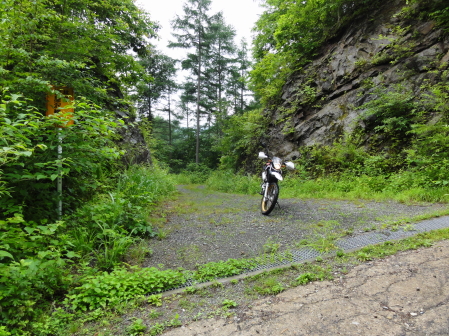 横屋沢林道出口