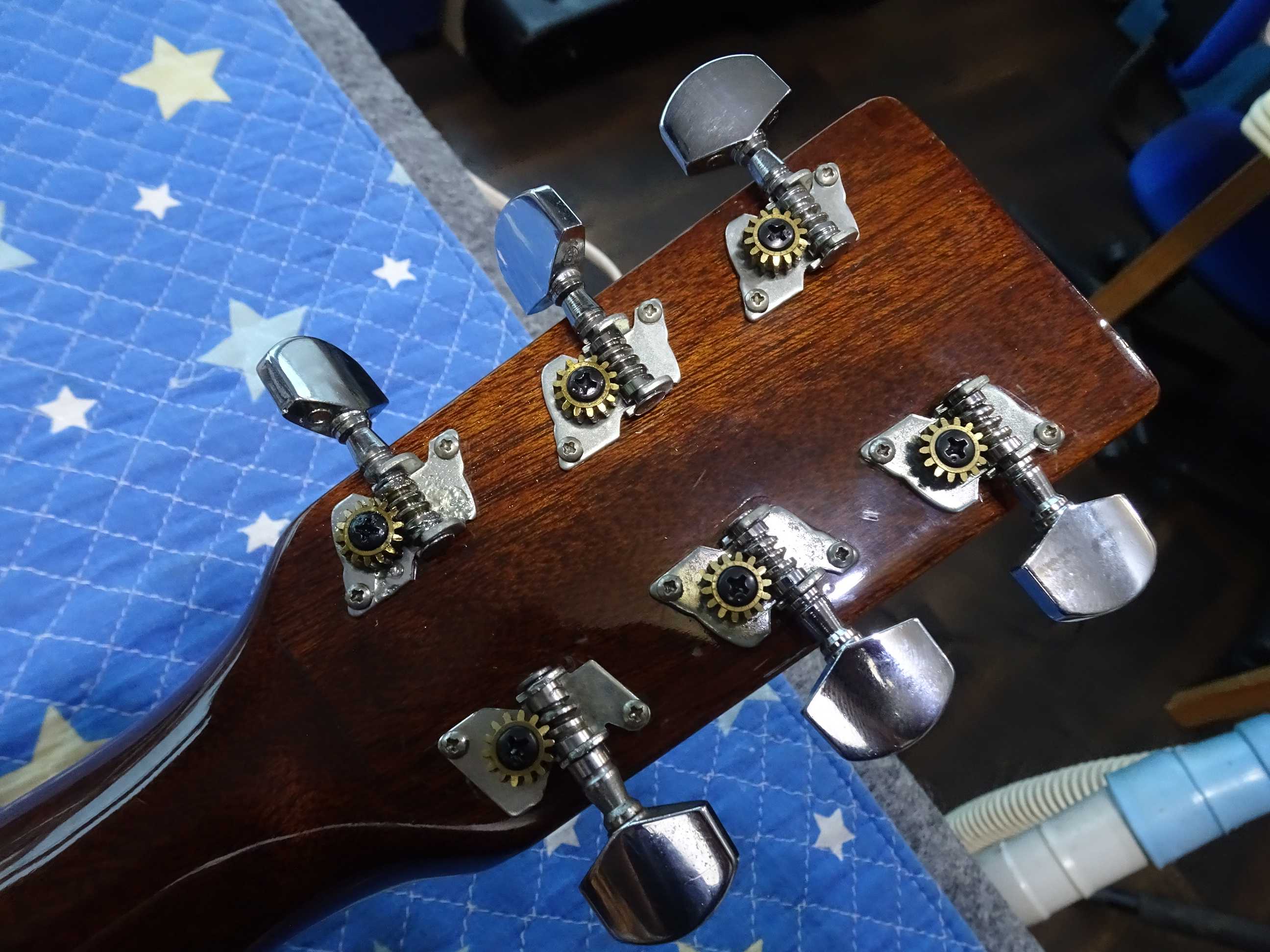 Hotaka HF201 穂高 Morris by ホダカ 🌸Hotaka HF-201 セッティング | 青春のギターリペア K2ギター
