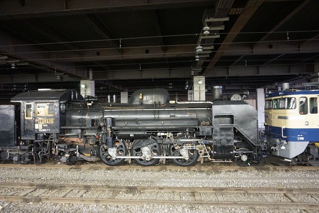 EF65 501牽引 C58 239 大宮出場！5