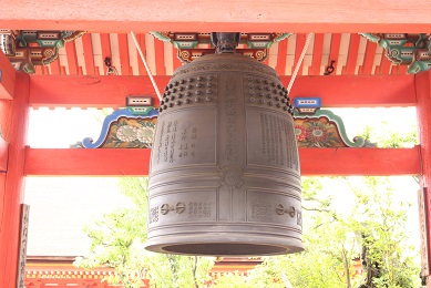 京都　清水寺　梵鐘