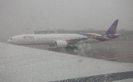 タイ航空凍える・・・