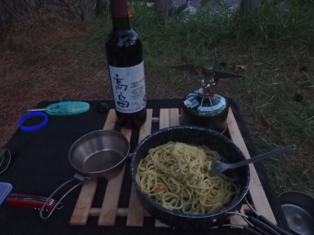 夕食