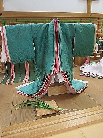 観照 京都・下京 風俗博物館 2020年の展示 -3 歳暮の衣配り・平安王朝