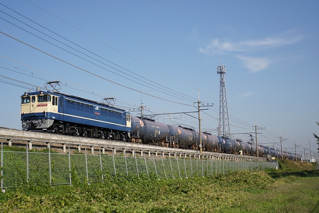 EF65 2065牽引 タキ & EF64 1031牽引 235系山手線トウ11編成 配給2