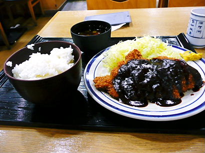 美味しい！名古屋　栄　とんかついし河のみそかつ定食