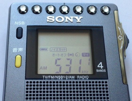 SONY ICF-RN933（PLLシンセサイザーラジオ） | ひとりごと程度のラジオ