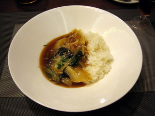 フカヒレ餡掛け御飯
