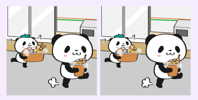 楽天　30秒チャレンジ！間違い探しの答えは？