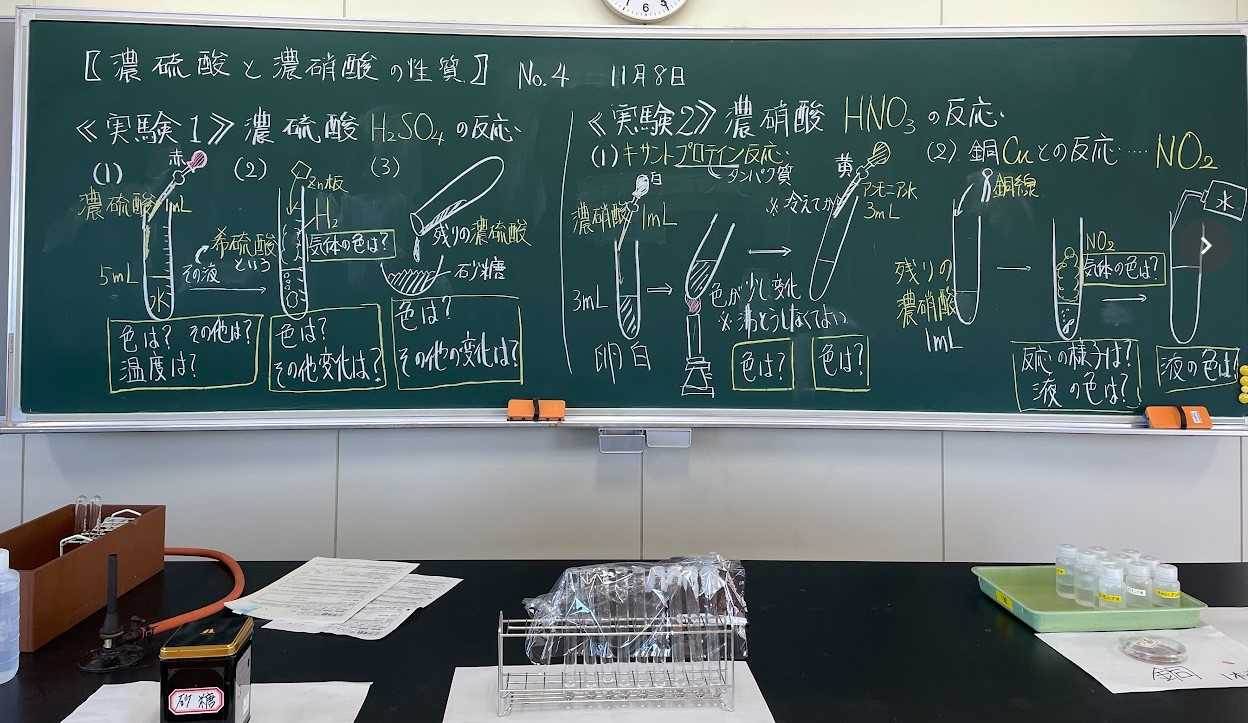 生徒実験２つ 理屈はともかく経験が大切 高校化学の教材 分子と結晶模型の ベンゼン屋 楽天ブログ