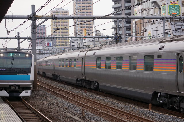 EF64 1051+EF81 81牽引 E26系カシオペア試運転6