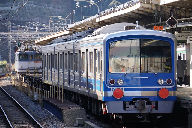 EF65 2096牽引 伊豆箱根 5000系甲種3