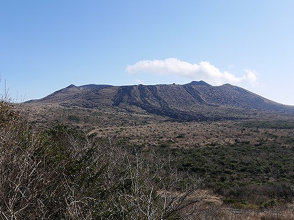 伊豆大島　三原山山頂