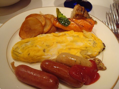 ザ・リッツ・カールトン大阪の朝食１
