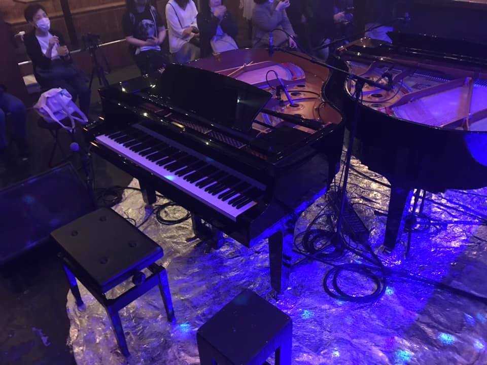 2021.05.05 | 2PIANO4HANDS「パジャマで海なんかいかない(別所和洋)×岸本亮」@月見ル君想フ | ユウ君パパのJAZZ