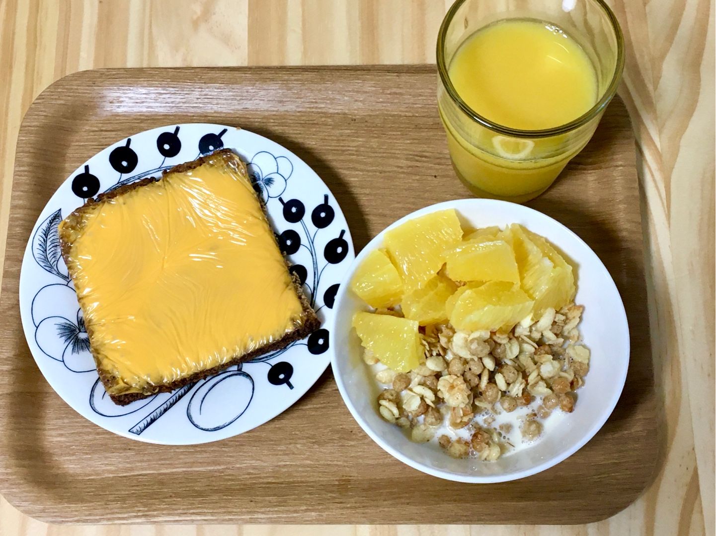 朝食 健康な黄色の色 同居嫁ですが 割と好きに暮らしています 楽天ブログ