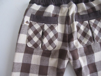 ｸｰﾙﾜｲﾄﾞﾊﾟﾝﾂ(茶チェック）後