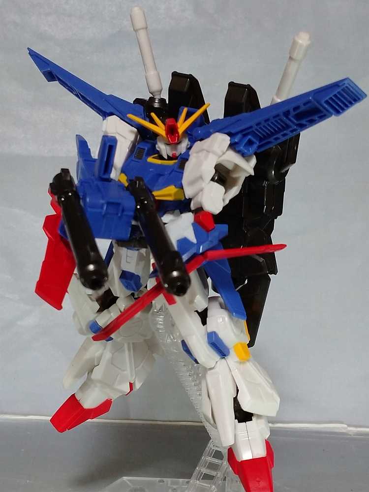 Gフレーム　ZZガンダム　強化型ZZガンダム バンダイ、食玩「Gフレーム」ZZガンダム/強化型ZZガンダムを限定