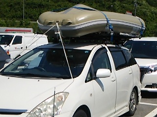 インフレータブルボートカートップ化