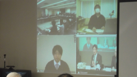 WEB会議の画面