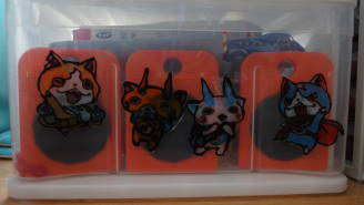 ガラスシールを引き出しに貼り付けたところ