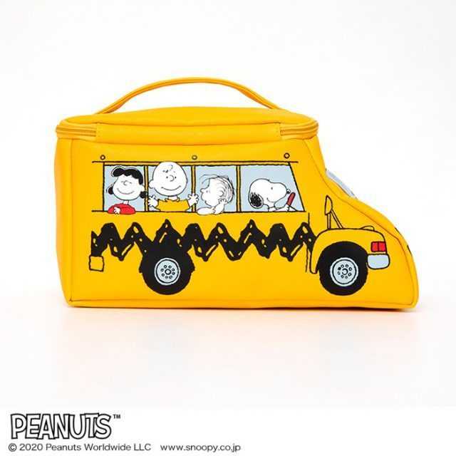 宝島社より Peanutsのコミックに登場する スクールバスをモチーフにした収納ポーチが ローソン限定で 年11月25日発売します スヌーピーとっておきブログ 楽天ブログ
