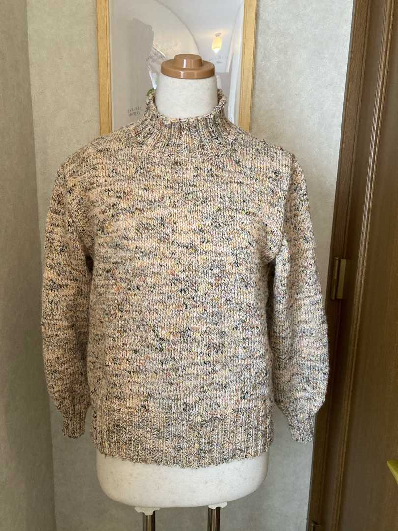 メリヤス編みのセーター編んでました から元気でも空みて笑う 楽天ブログ